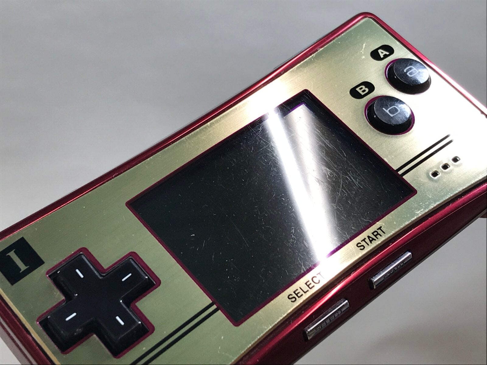 GameBoy Micro Famicom Ver. Console Nintendo Japan – Tested Working LG9636