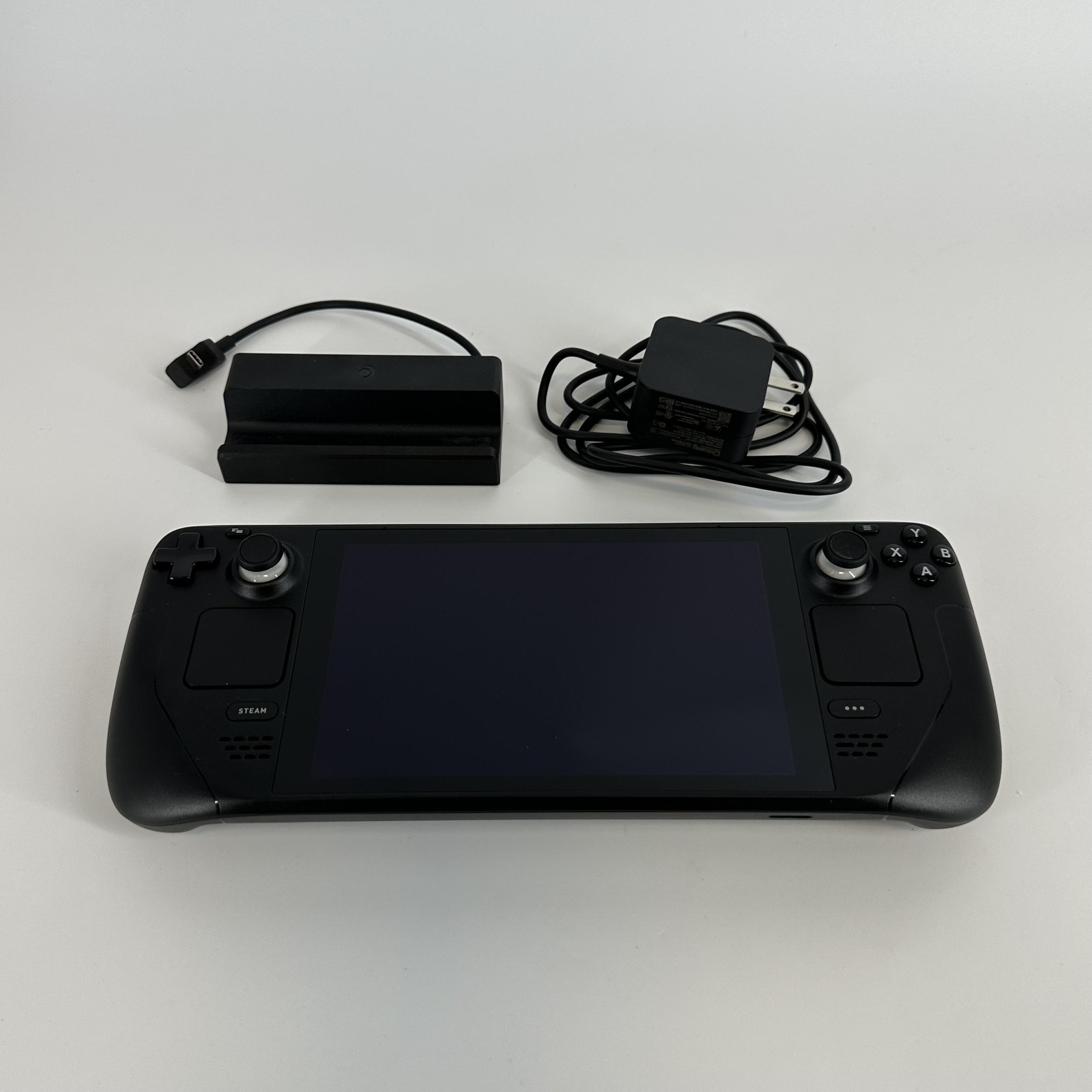 Valve Steam Deck Handheld Console Black 256GB w/ Charger/Dock – Very Good