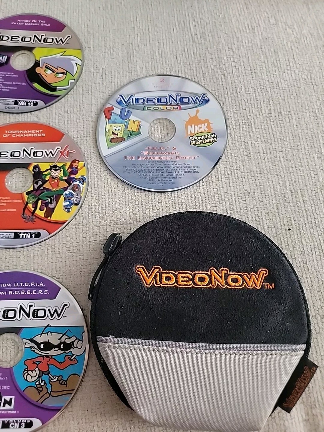Video Now Interactive Video System FOR PARTS ONLY READ DESCRIPTION W/GAMES/CASE