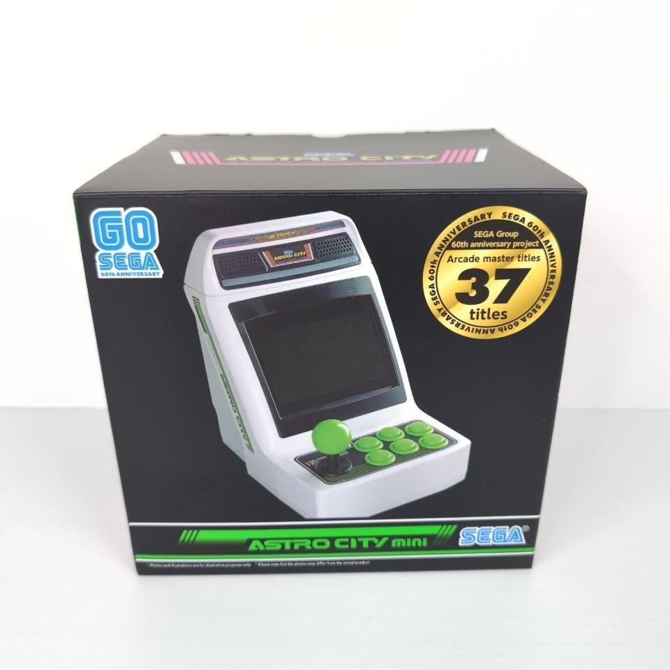 SEGA Astrocity Mini Tabletop Console MINT CONDITION with Box