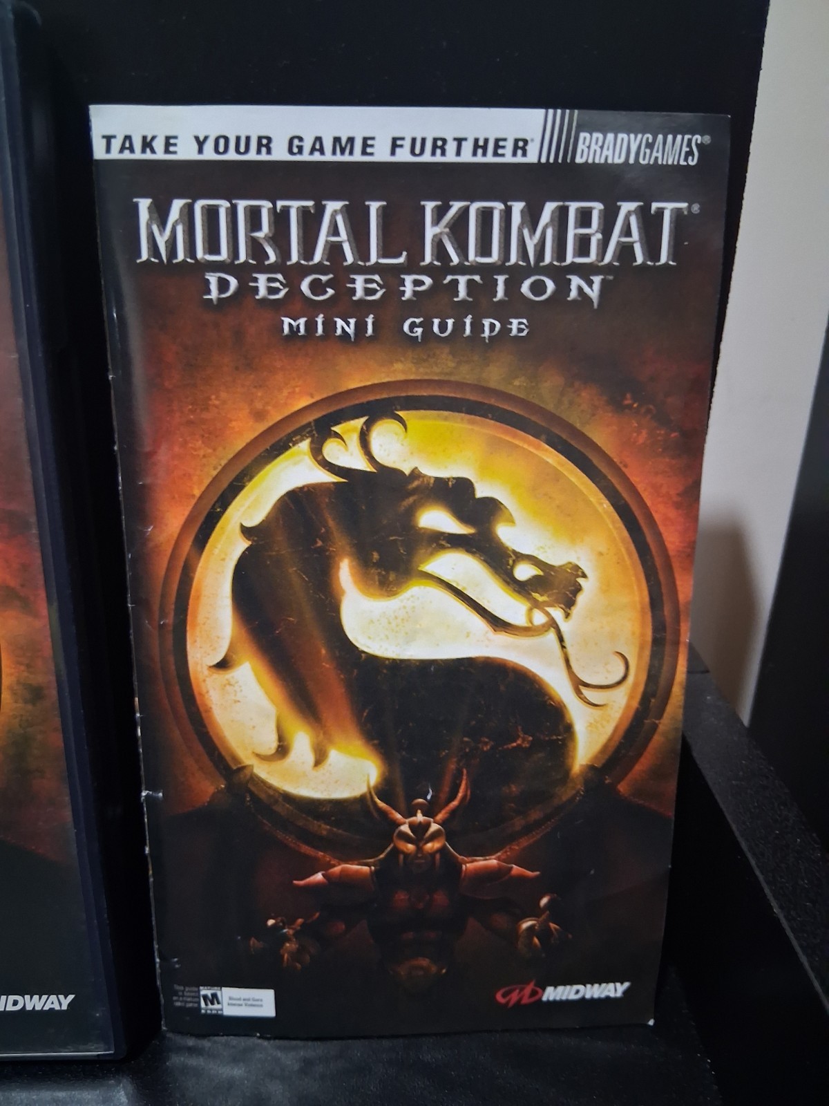 Mortal Kombat Deception Complete In Box CiB Tested PS2 PlayStation 2 Black Label