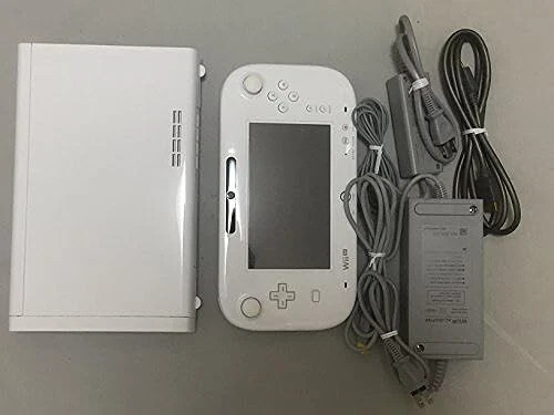 Nintendo Wii U Basic Set 8GB White Handheld Console Ready to play set Japan