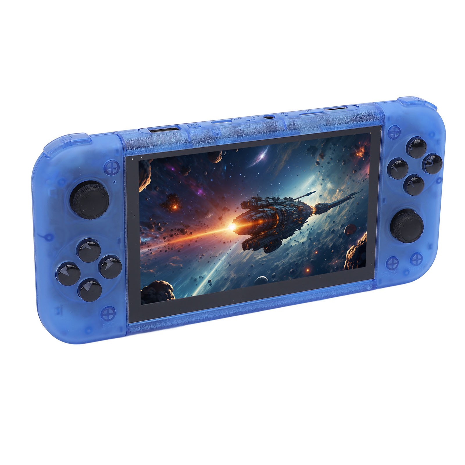 Handheld Retro Game Console 5 Inch IPS Screen 2GB DDR4 USB C Portable Video ZLMM