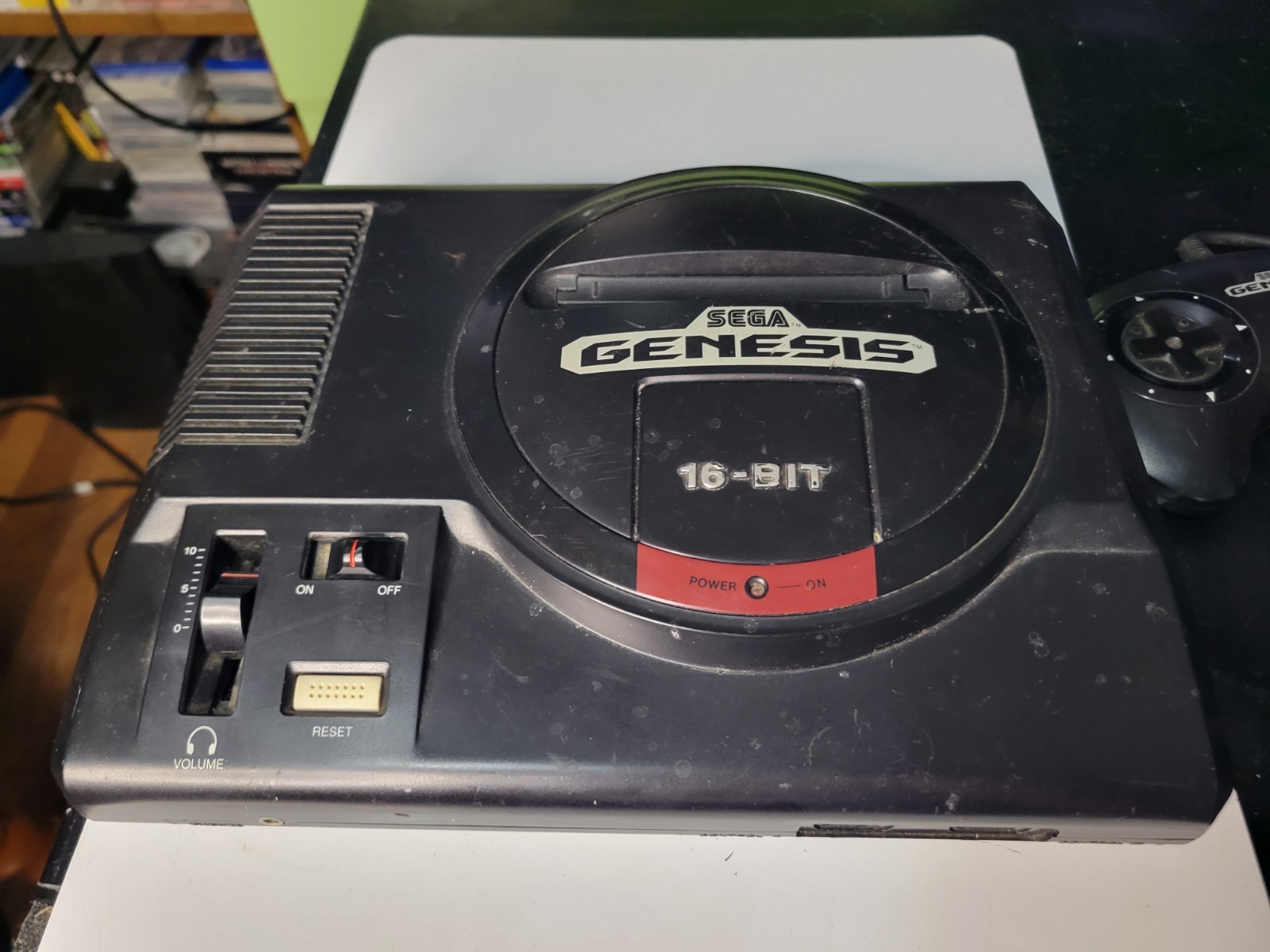 Sega Genesis Console 16-Bit Model 1 OEM Power Supply TESTED WORKS 1601
