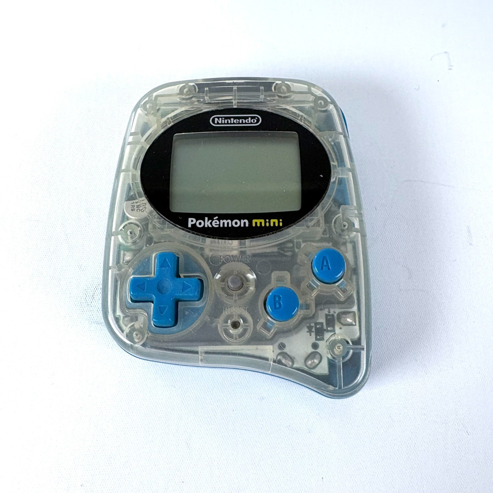 Nintendo Pokemon Mini Console Wooper Blue w/ Shock Tetris [Excellent]