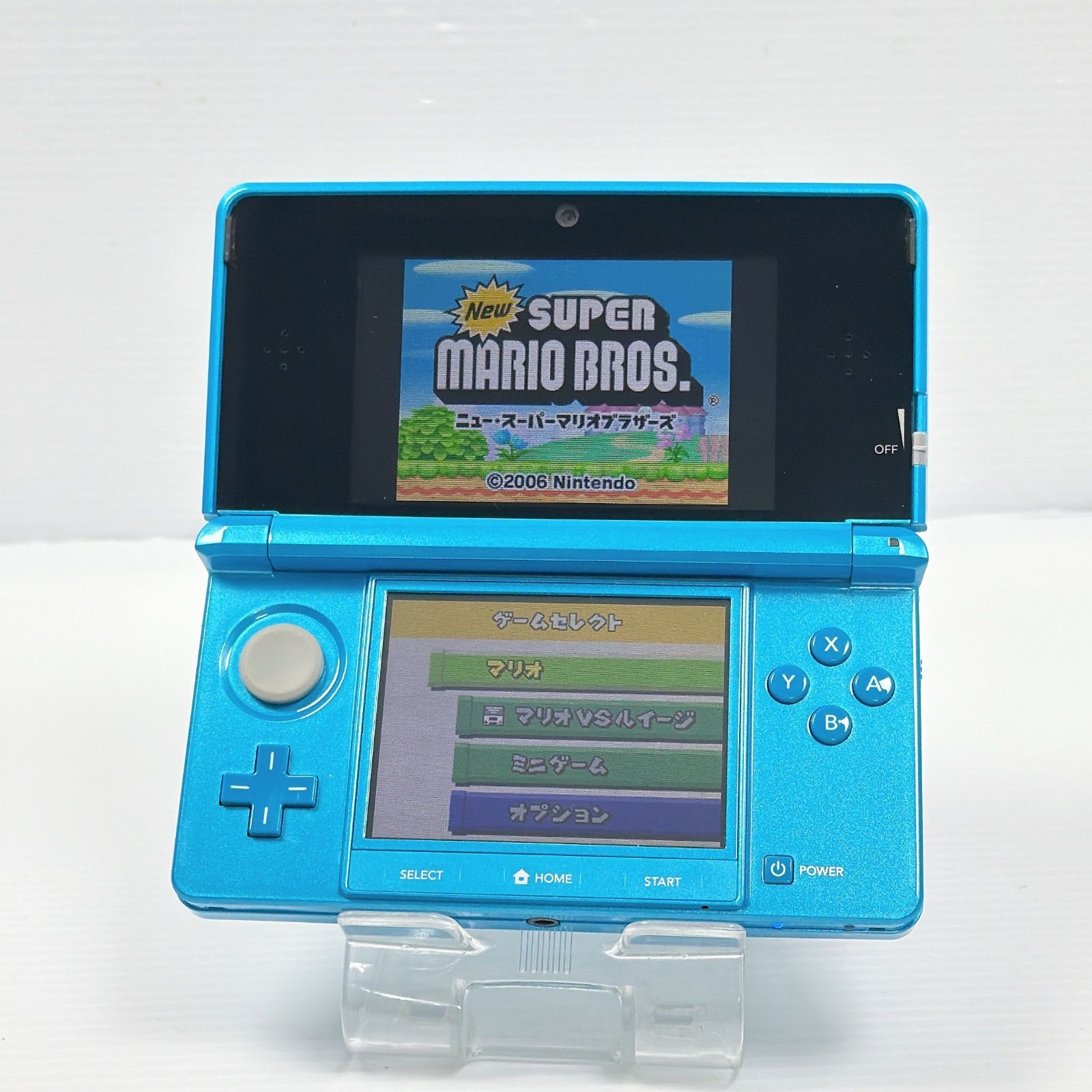 Nintendo 3DS Light Blue Playable Set Tested and Working Management Number M1