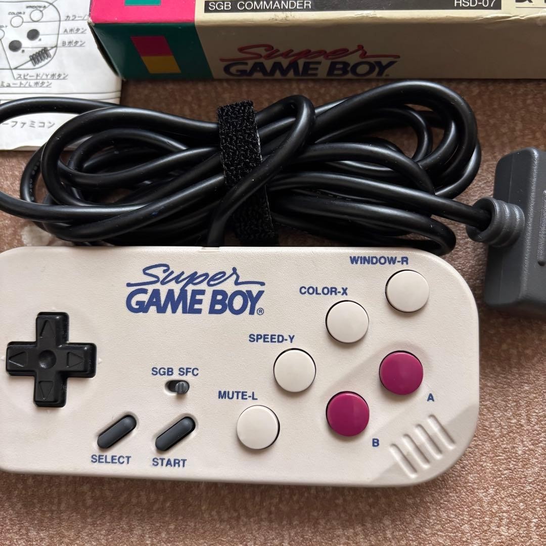 HORI SGB Commander Super Game Boy Controller Pad Famicom Nintendo HSD-07 Japan