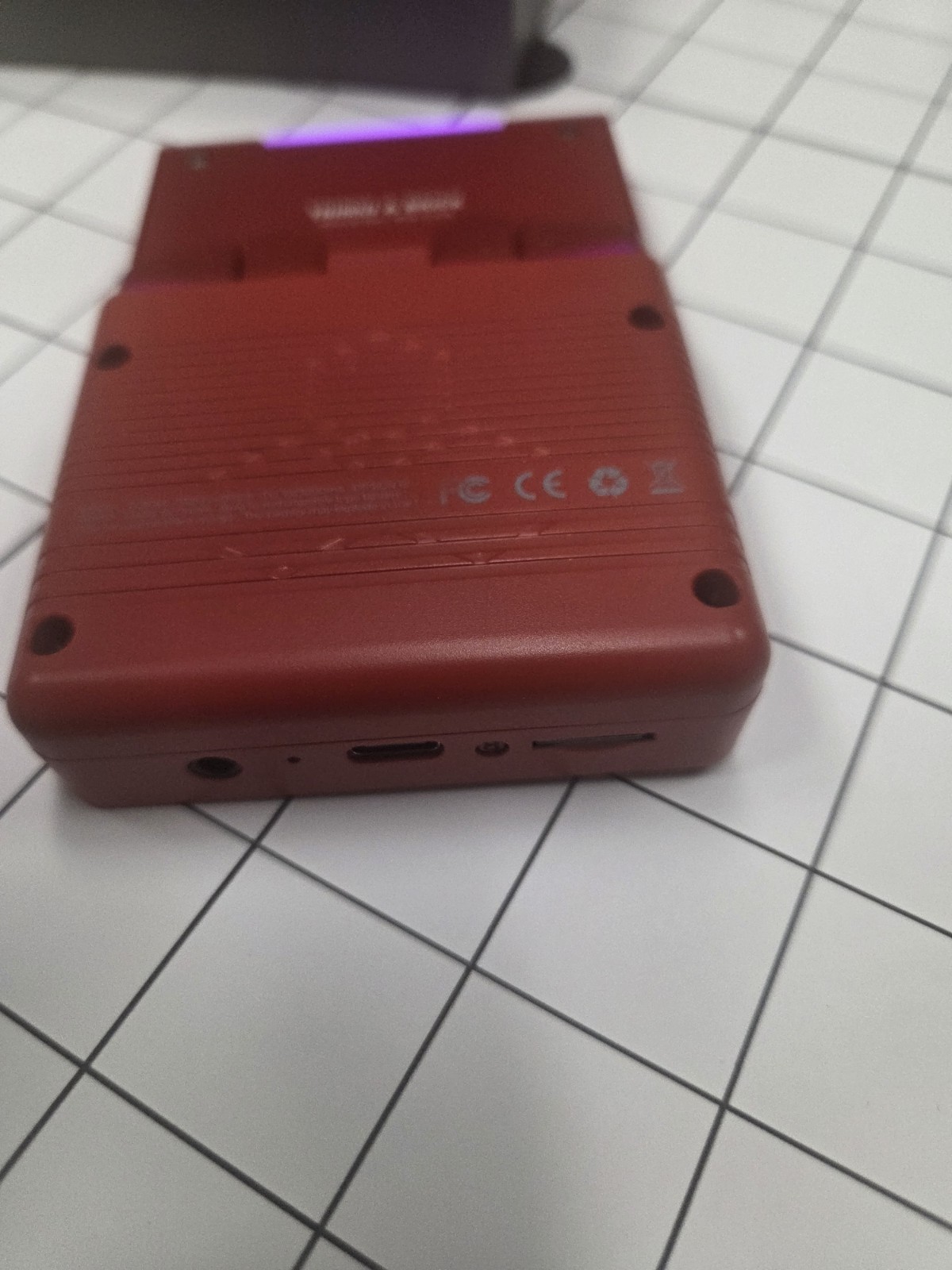 Trimui Brick Handheld Console (Red) – Premium MinUI Next Setup
