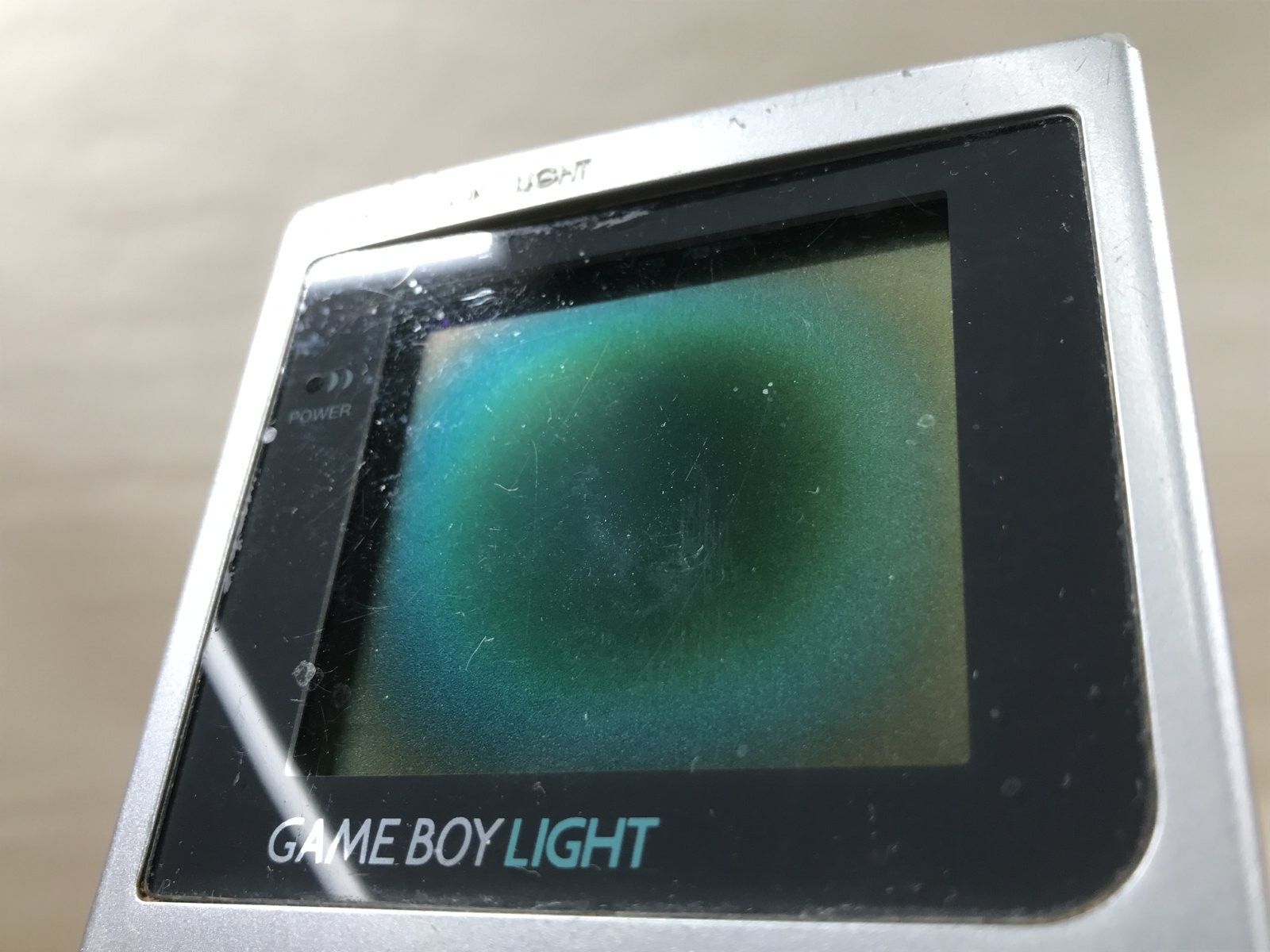 GameBoy Light Silver Console Nintendo Japan – With Defects LG9231
