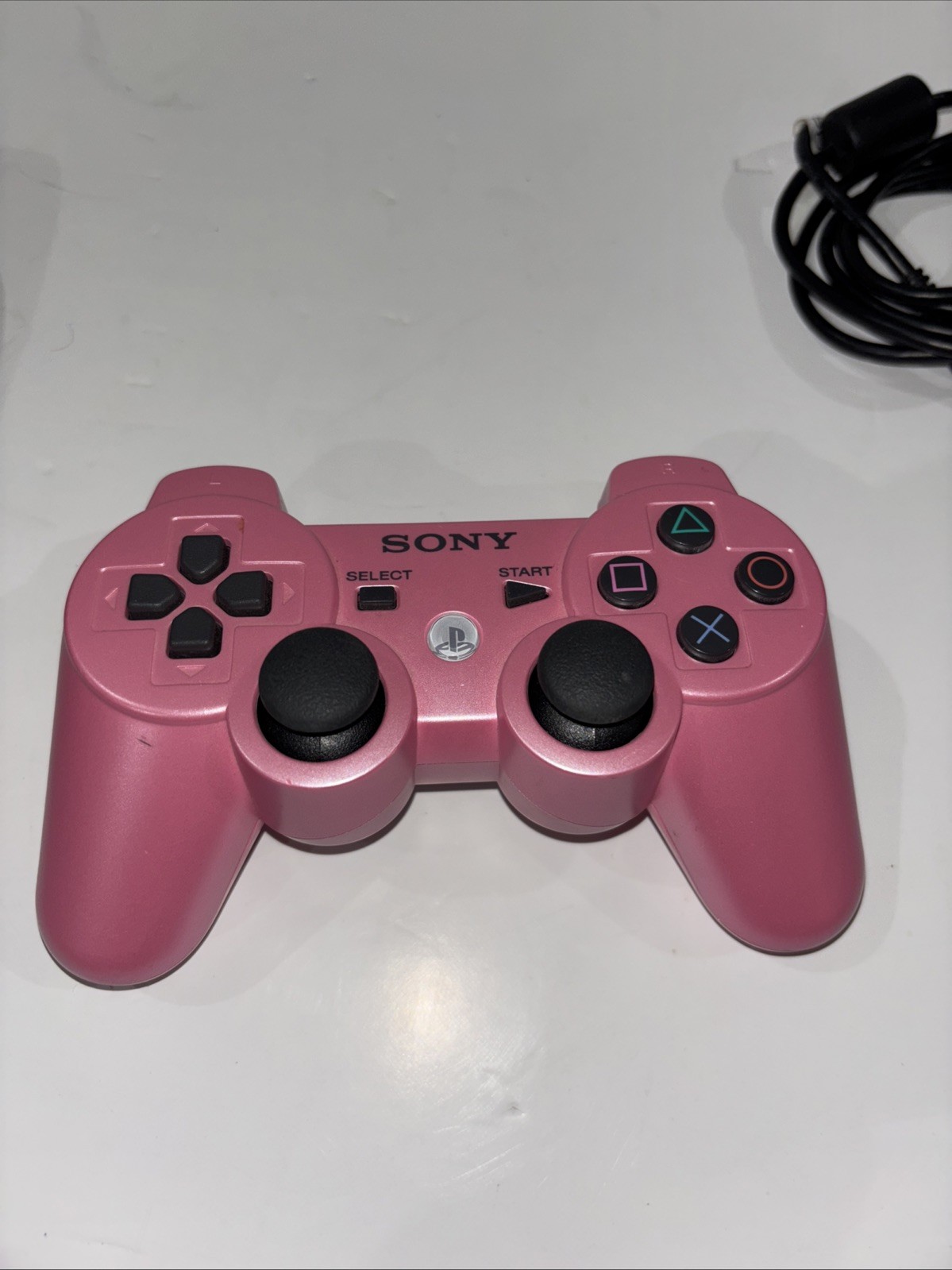 Sony PlayStation 3 Console PS3 Blue Console CECH-4201B Blue And Pearl Pink Cont.