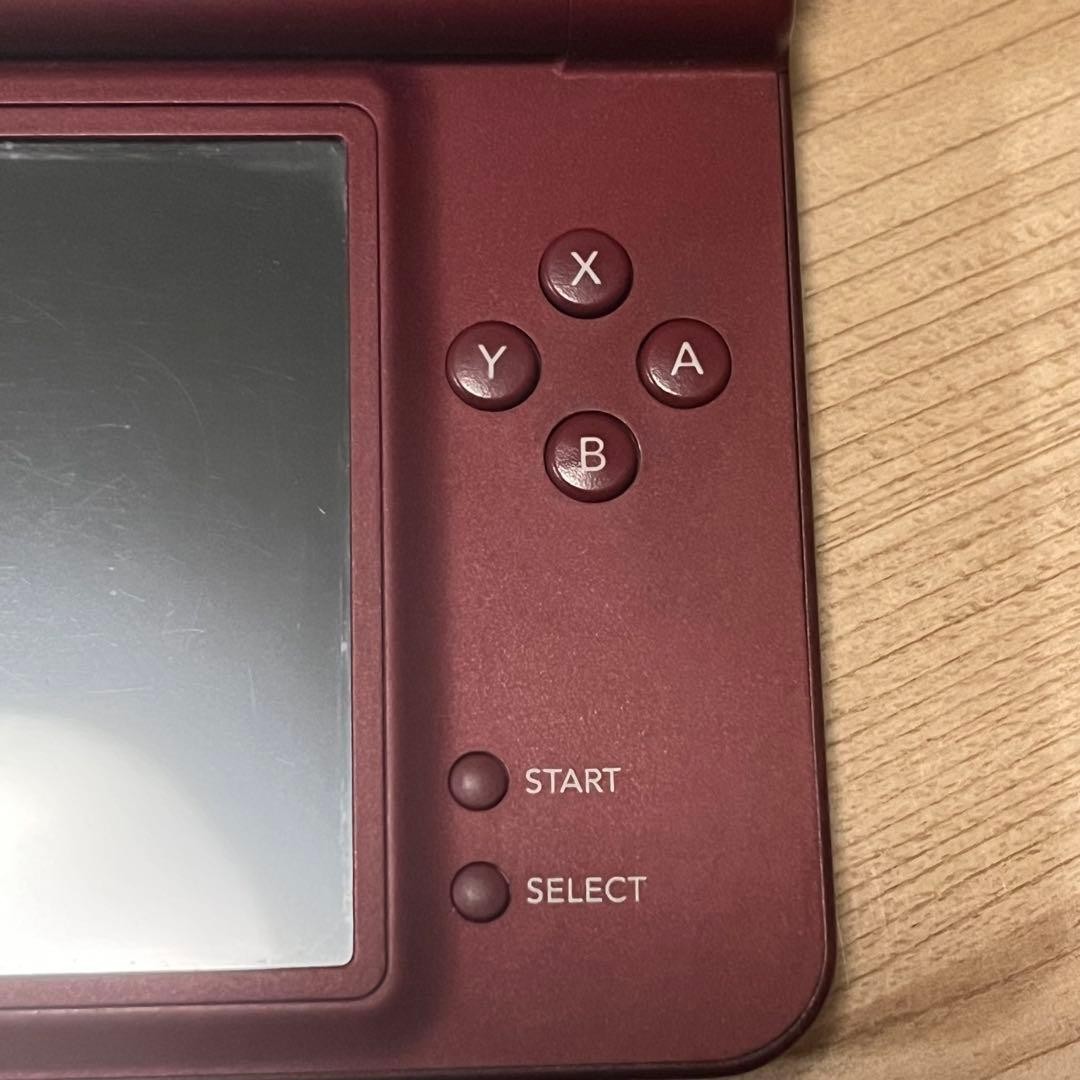 Nintendo DSi LL Wine Red Console Tested Working Region Free