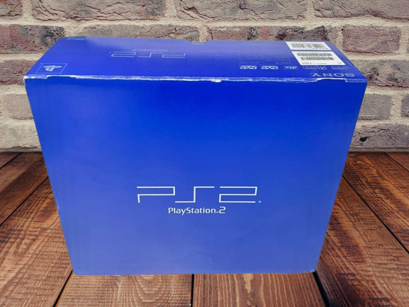 SONY PS2 PlayStation 2 SCPH-15000 Black Game Home Console Box Rare Unused Japan
