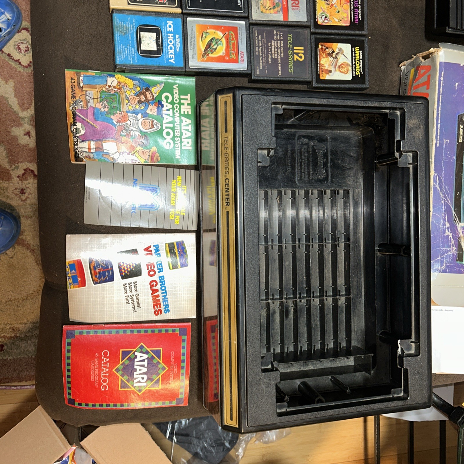 ATARI 2600 Complete Boxed System w/ Original Packaging + 28 Picture Label Games!