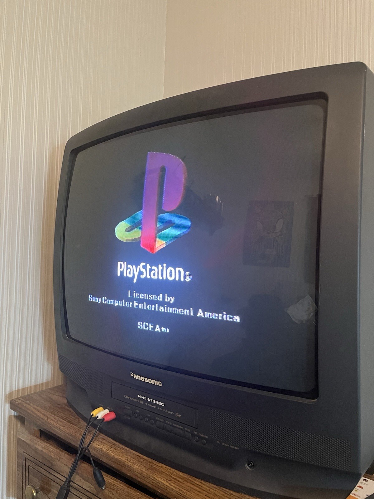 Sony PlayStation 2 Console SCPH-30001 Black With AV/Power Cables Tested Working