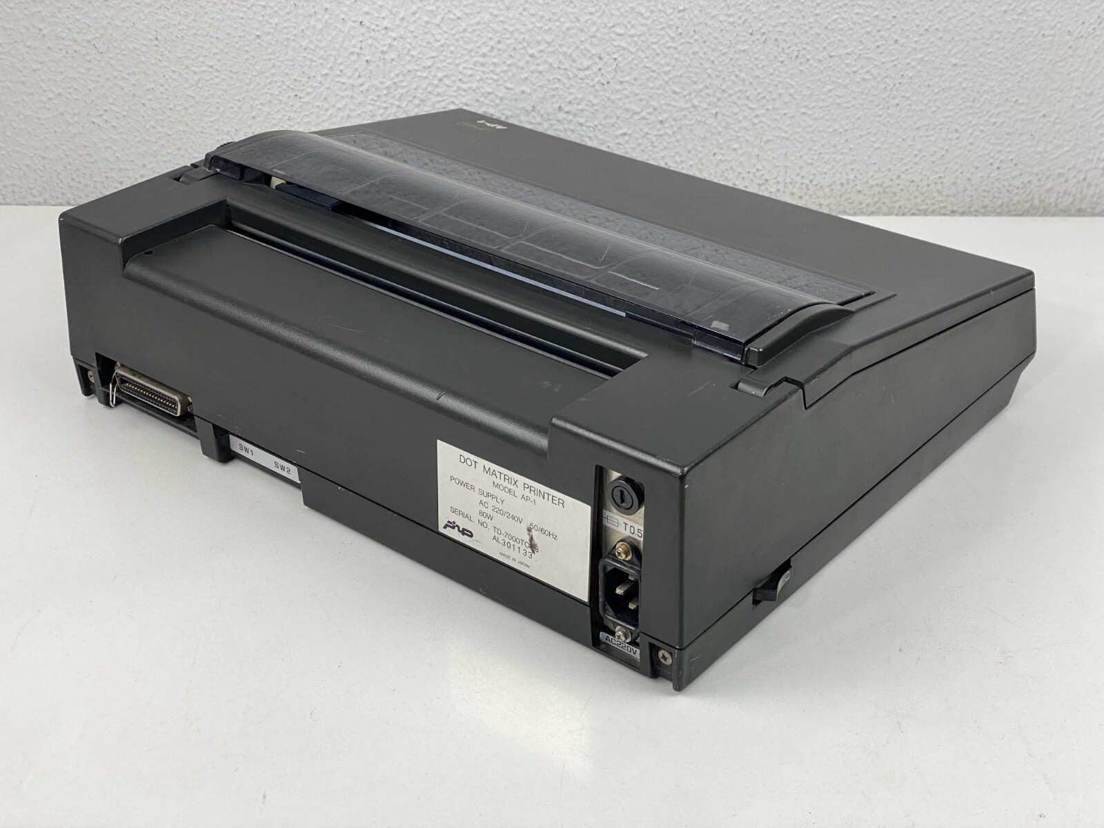 MSX Dot Matrix Printer AP-1 Vintage Computer sakhr صخر Arabic version
