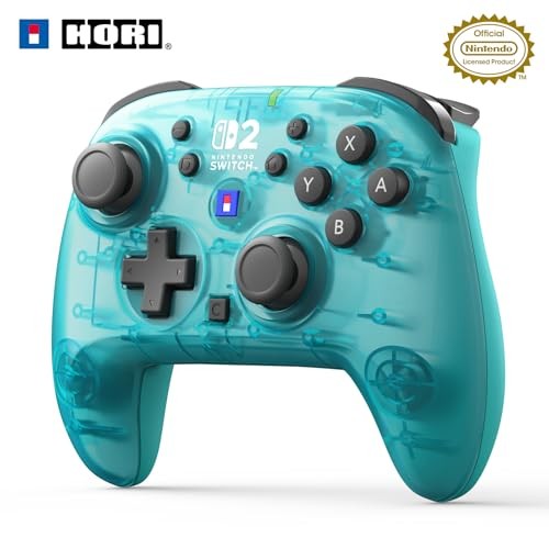 Nintendo Licensed Wireless Horipad TURBO Controller for Nintendo Switch 2 (Aqua