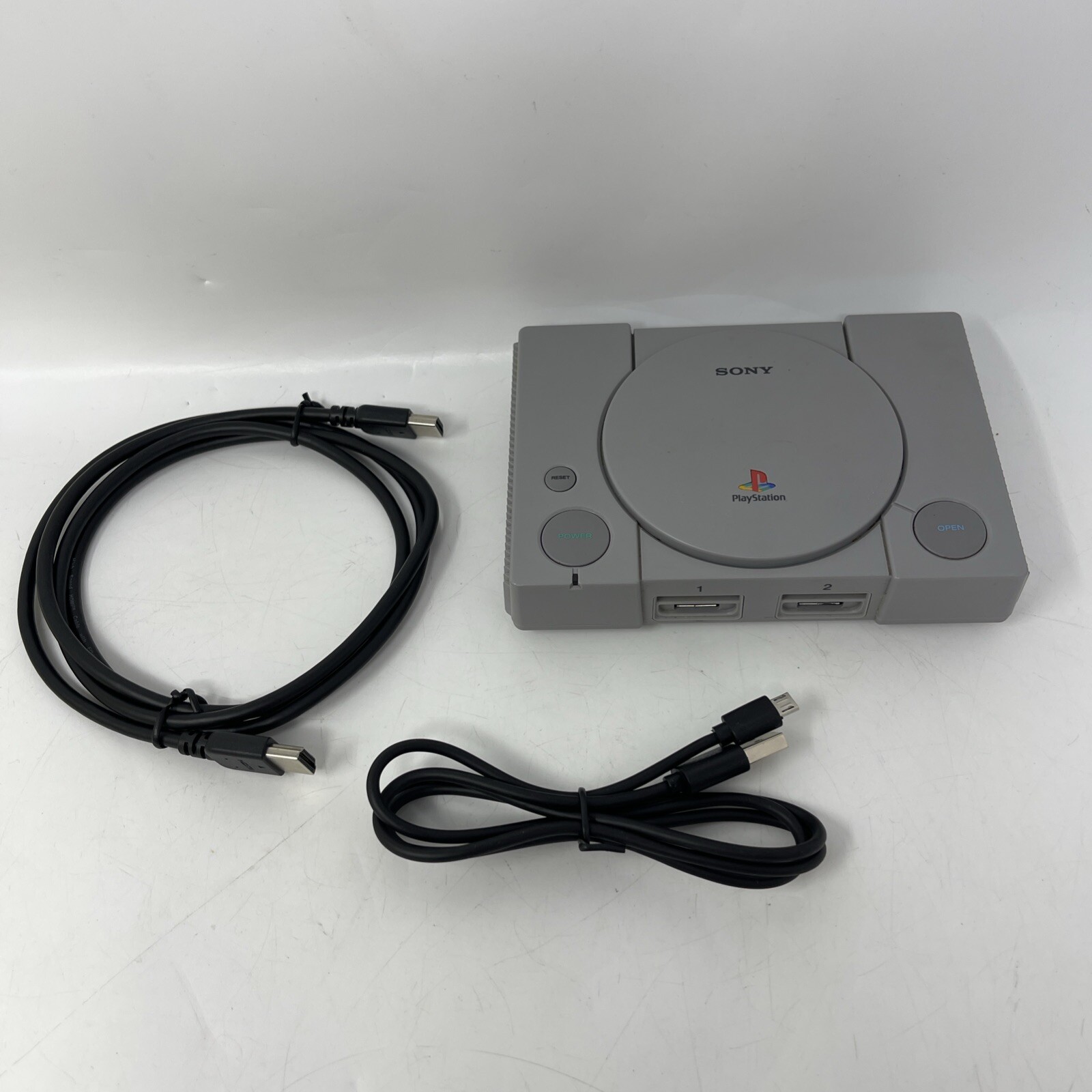 Sony PlayStation 1 Classic Mini PS1 SCPH-1000R Console With HDMI, USB Cables