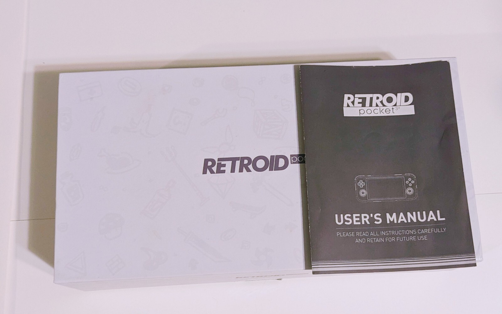 Retroid Pocket 3+ Plus Emulation Gaming Handheld Console – 128GB w/ Accessories