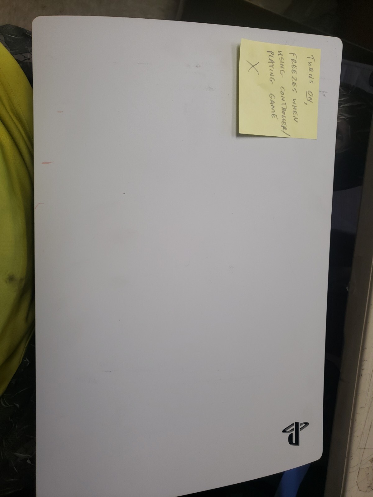 Sony PlayStation 5 825GB White (Disc Edition) – broken: freezes