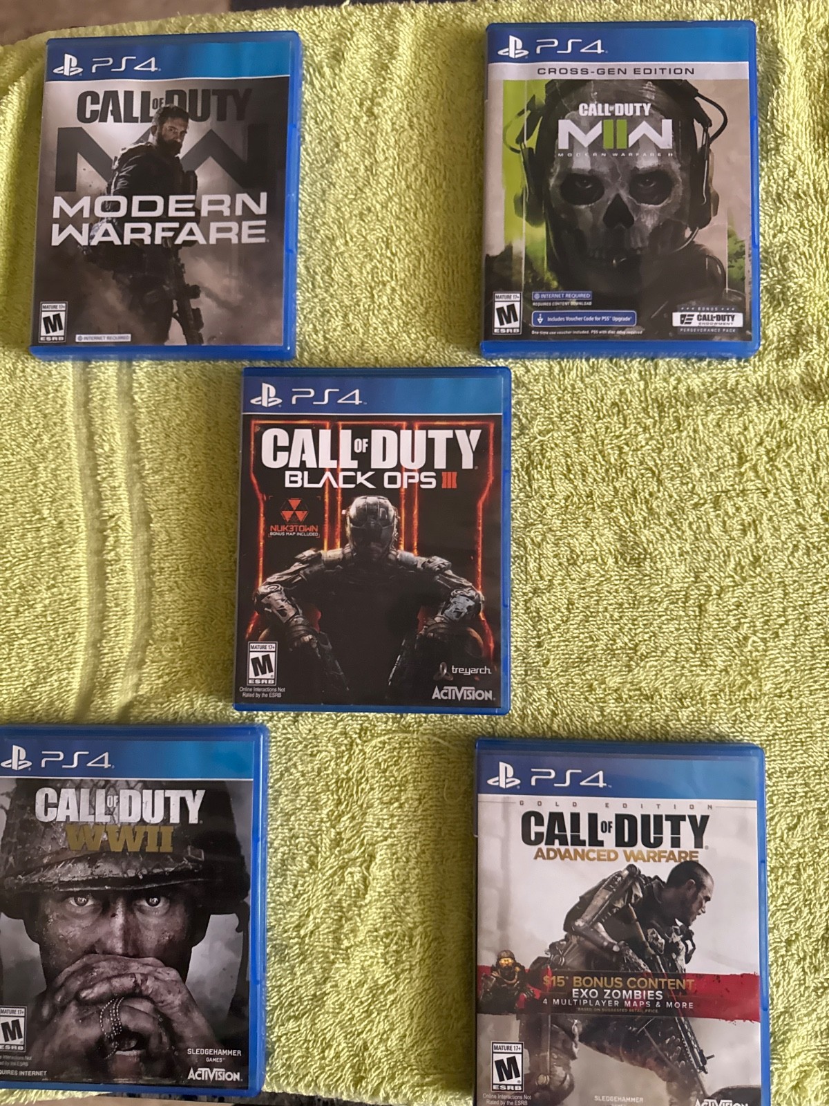 ps4 console (12) Games (4) Remotes (1) 2TB Seagate memory chip