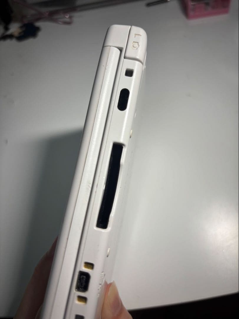 3DS/2DS/DS Nintendo 3Ds Ll White With Charger Actually Working Japan