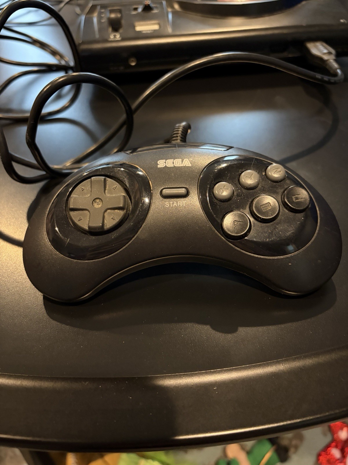 Original 1989 Sega Genesis with original controller and adapter