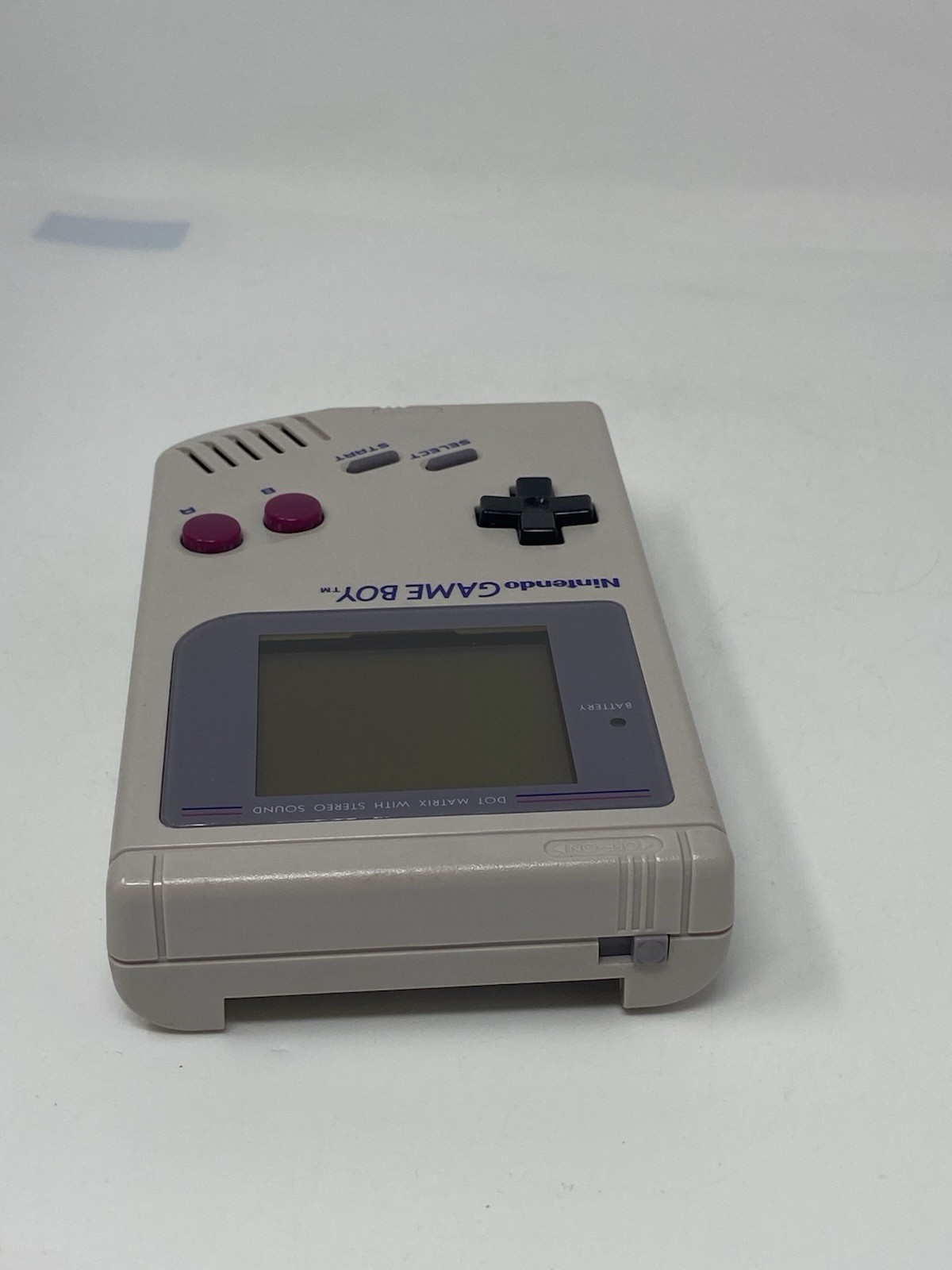 Nintendo Game Boy DMG-01 Handheld System with Tetris & Plastic Storage Case
