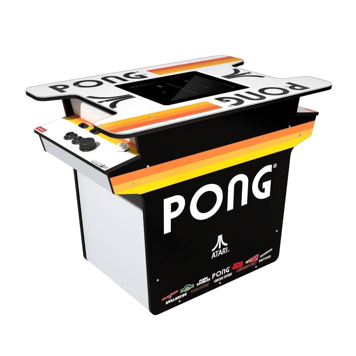 Arcade1Up Pong Head-to-Head Cocktail Arcade Table 12 Games