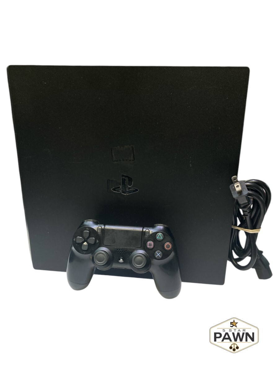 Sony PlayStation 4 Slim PS4 Black Console Gaming System CUH-2015B (FVS030454)