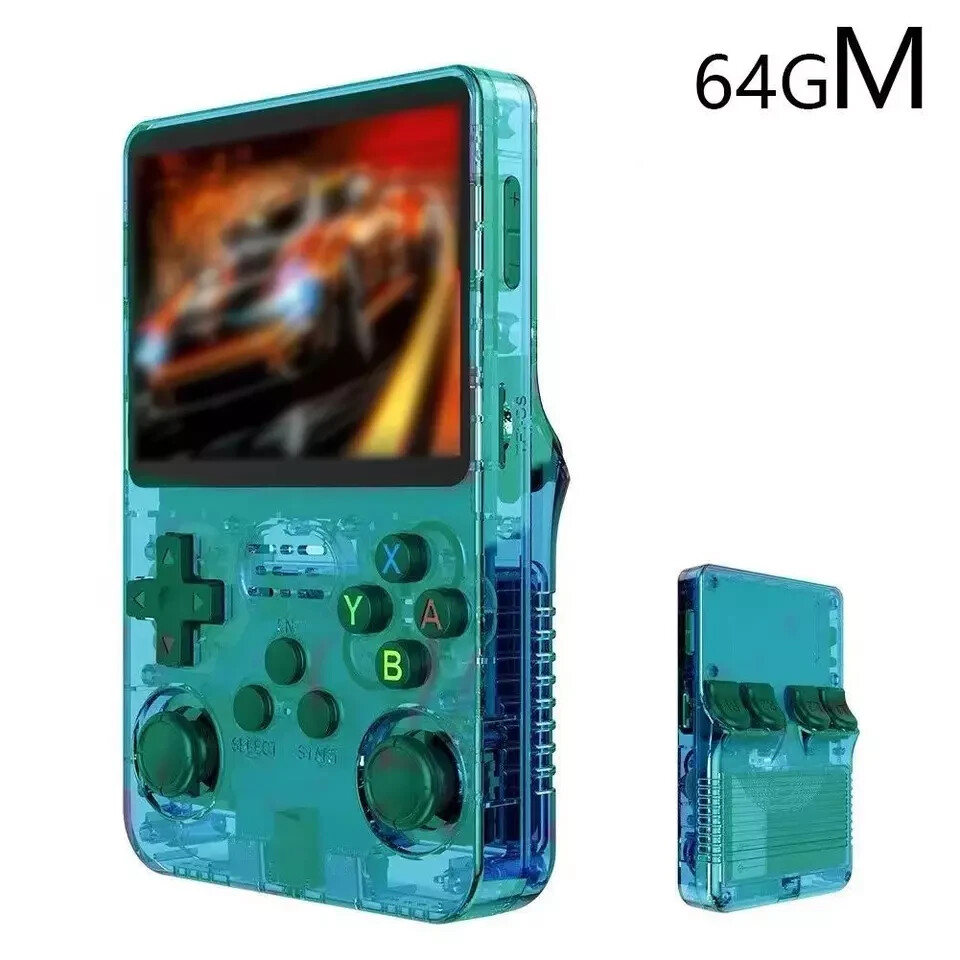 Keyboy Handheld Game Console Retro Portable System 15000+ Games 3.5″ IPS Screen