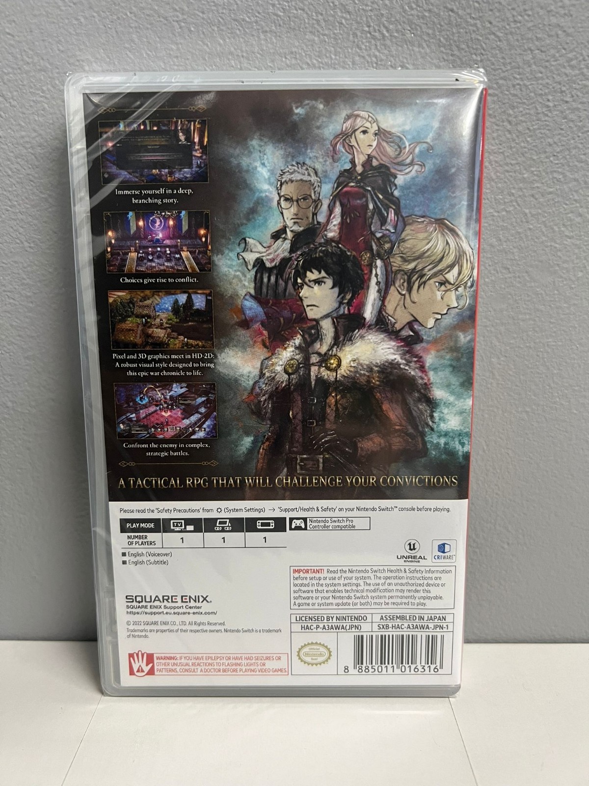 Triangle Strategy Switch Brand New Game Special (2022 Turn-based)