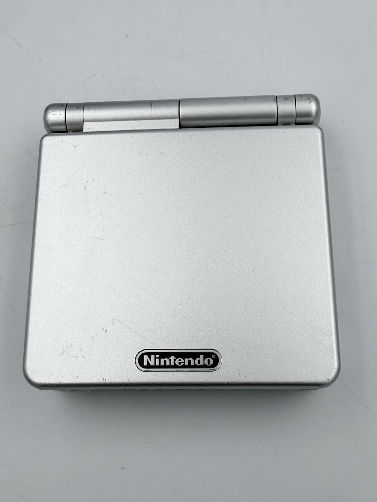 NICE 2002 Nintendo Gameboy Advance SP Silver AGS-001 w/7 Games and Accessories!