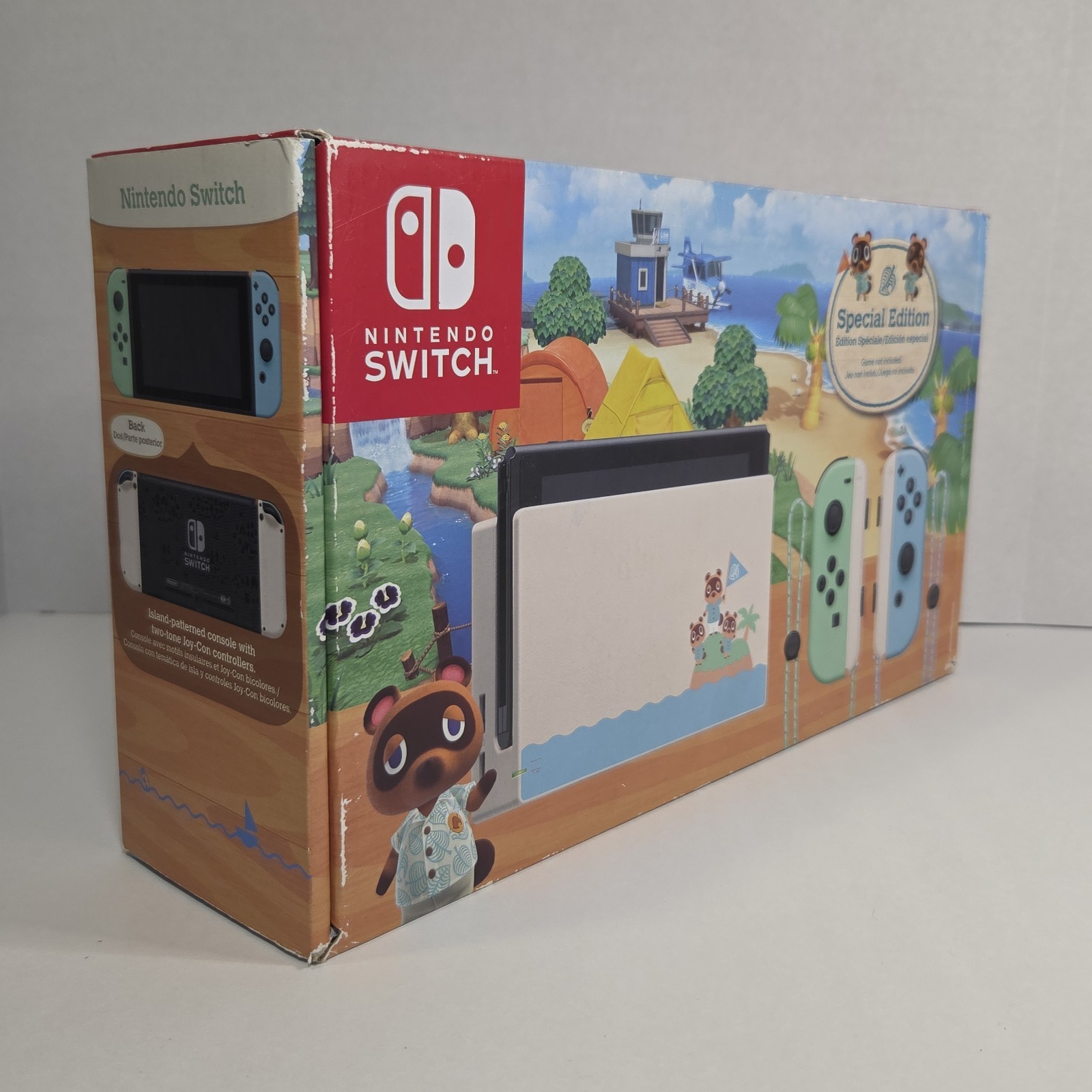Nintendo Switch Animal Crossing Horizons Edition Console HAC-001 – Factory Reset