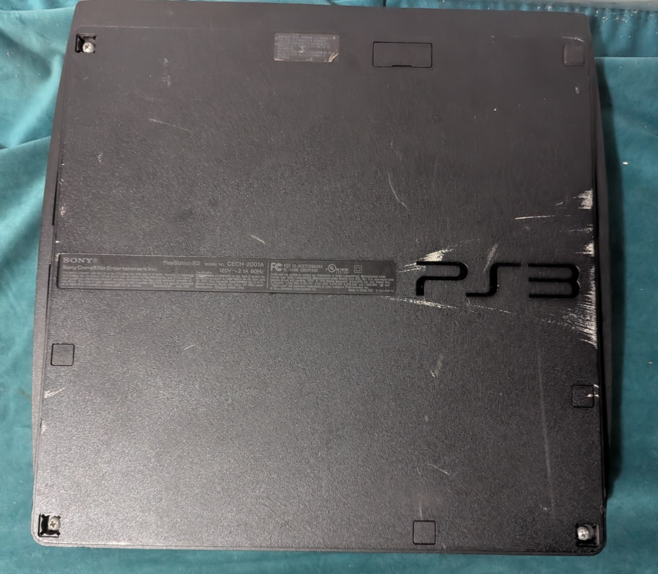 Sony PlayStation 3 Slim 120GB Console Only (Cosmetic damage)
