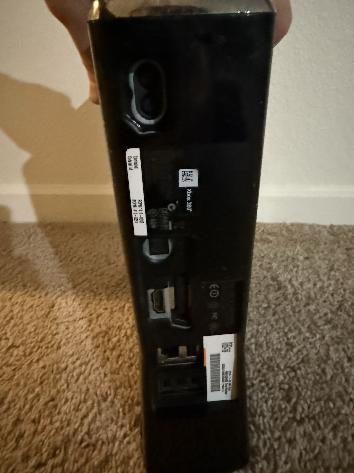 Microsoft Xbox 360 Console Black Wi-Fi HDMI USB Platform Xbox 360