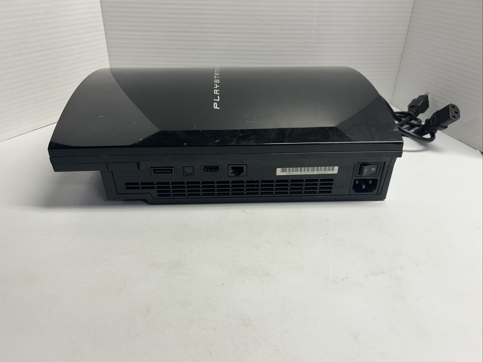 Playstation 3 PS3 Fat Console CECHL01 For Parts Repair Only Powers On No Display