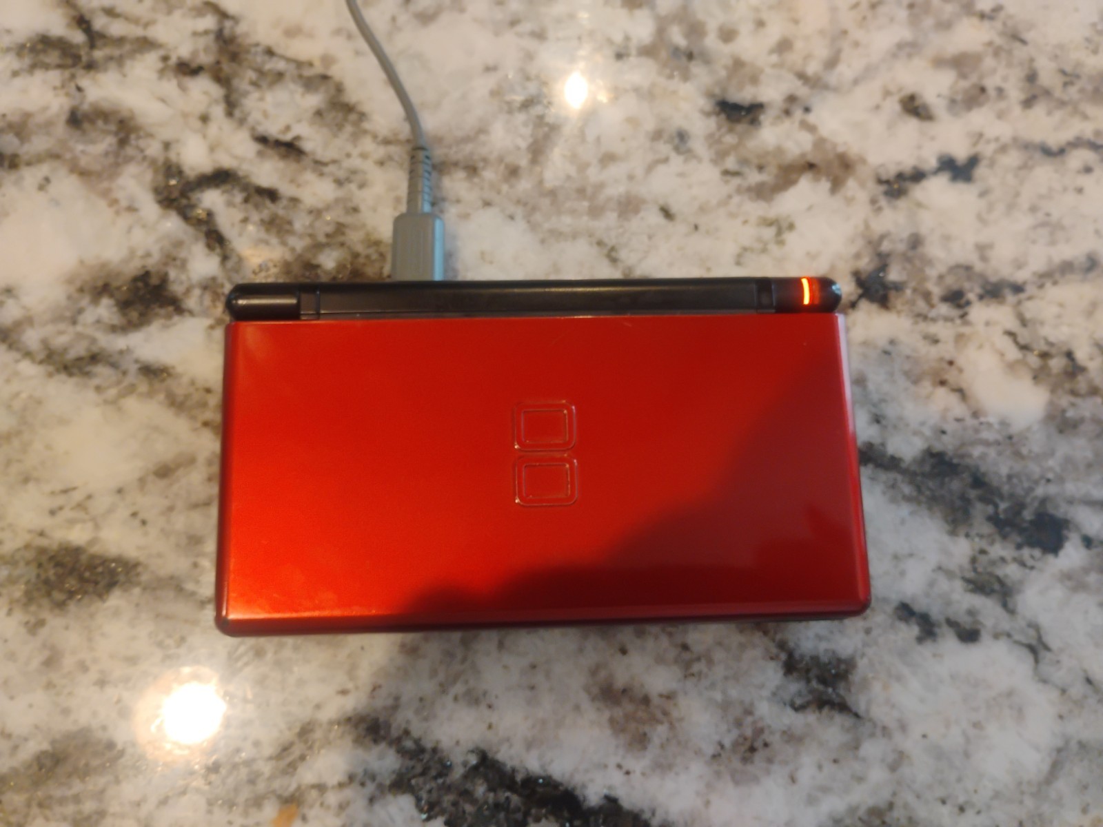 Nintendo DS Lite Bundle – Crimson/Black – Tested And Working
