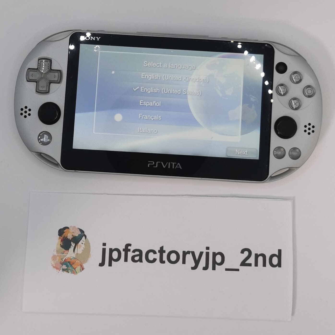 SONY PS Vita PCH-2000 Playstation Console Only Chargers Various Colors