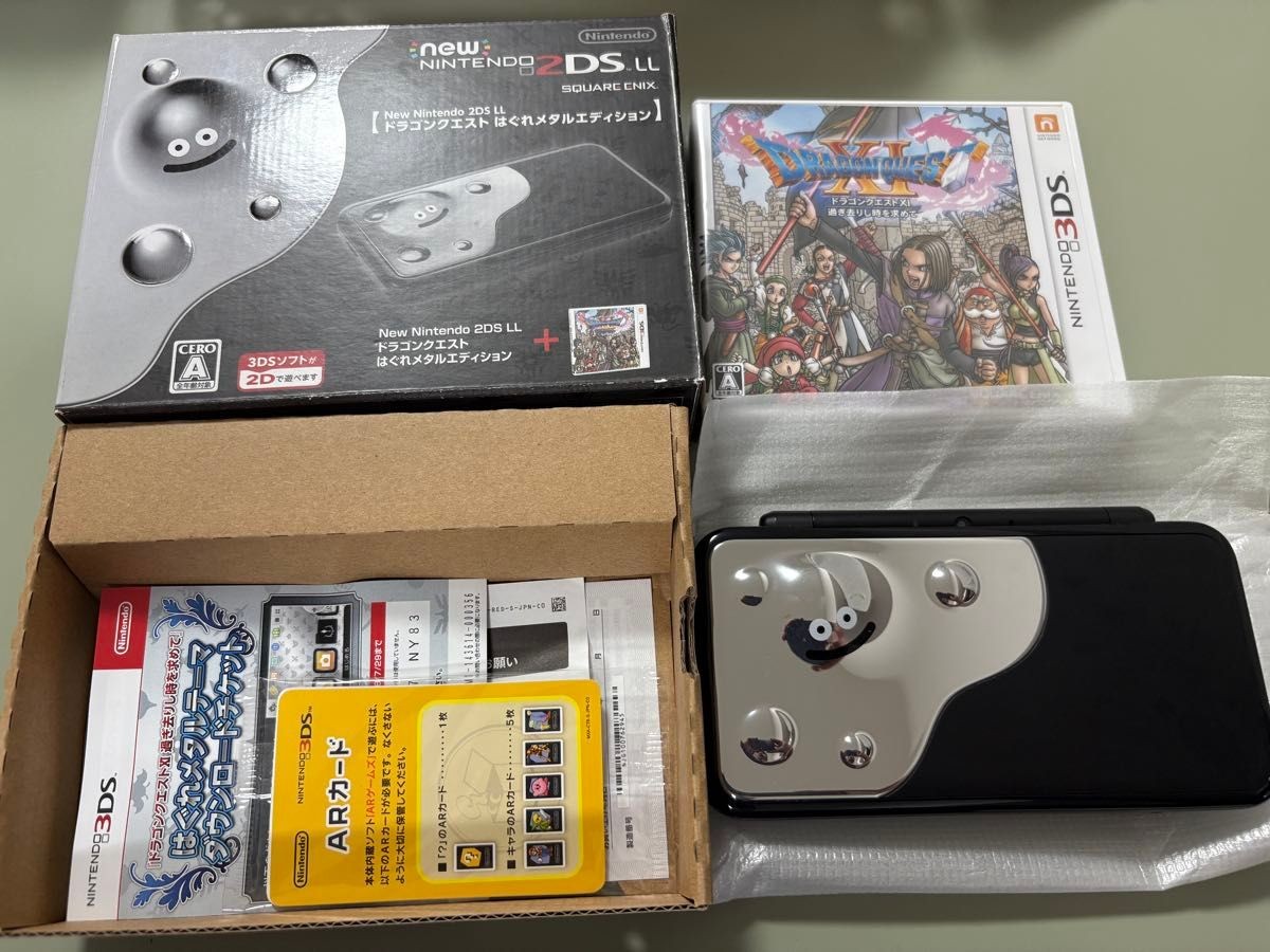 Nintendo 2DS LL XL Dragon Quest Liquid Metal Slime NTSC-J Japanese System