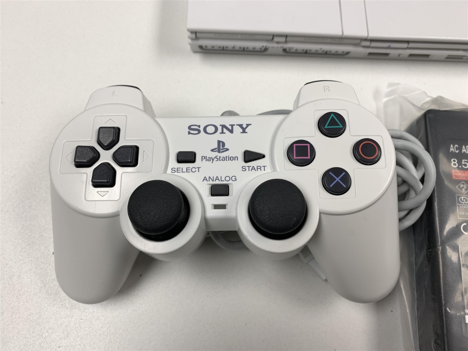 Sony PlayStation 2 PS2 Slim Console Bundle with 1 Sony Controller White