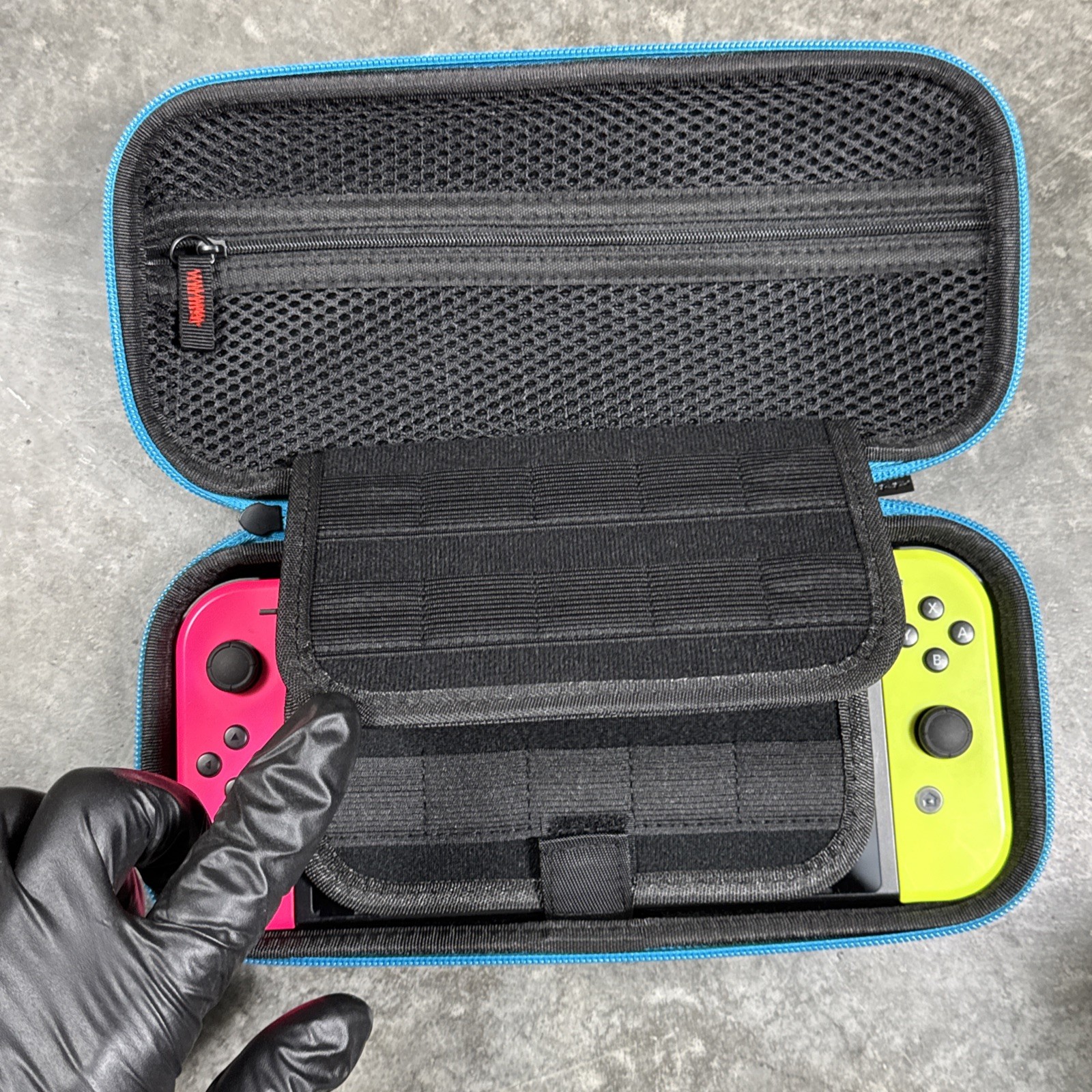 Nintendo Switch V2 Console HAC-001(02) Bundle Case Dock Cables Joy-Cons Tested