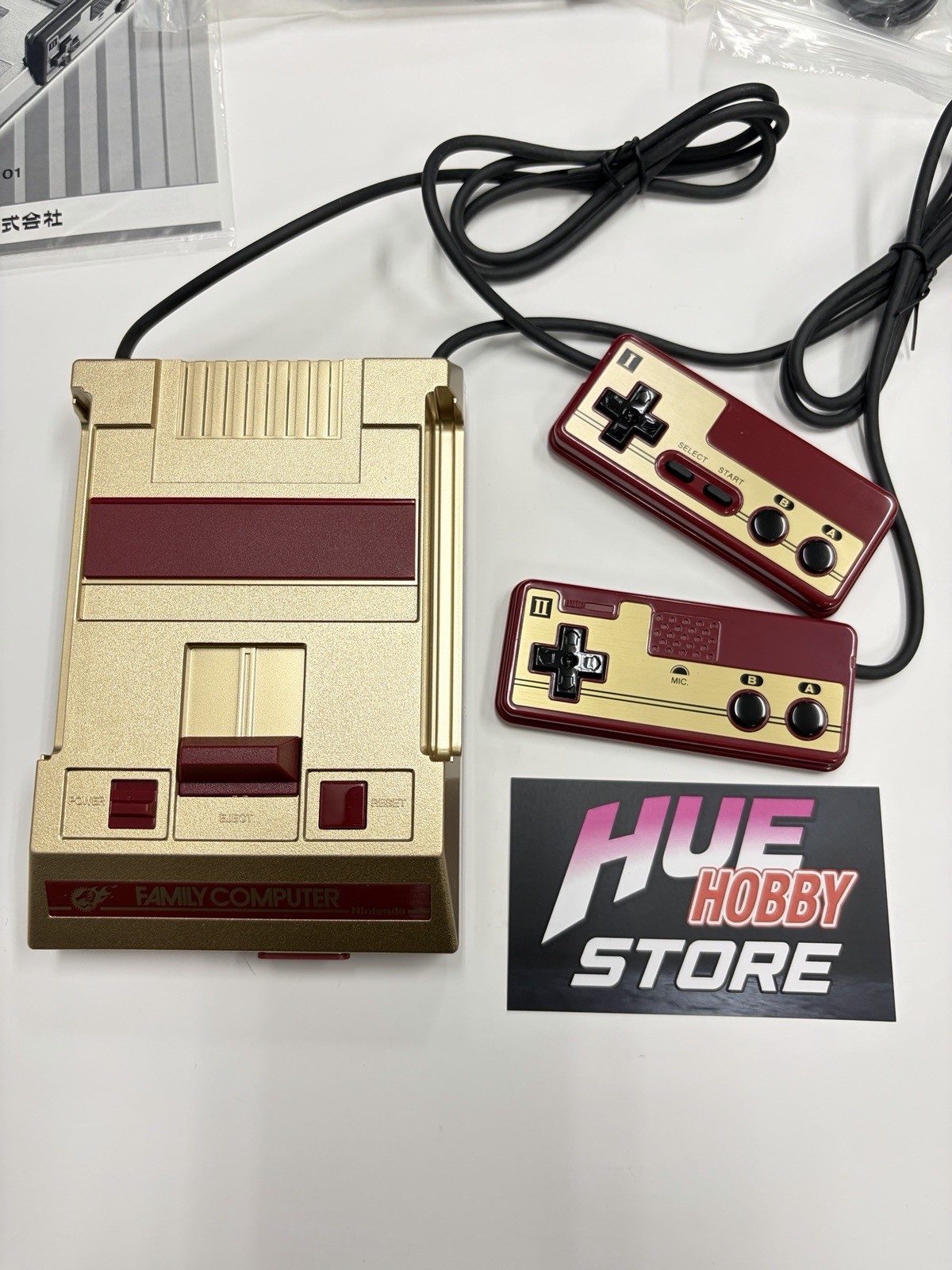 Nintendo Famicom Classic Mini Shonen Jump 50th Gold Console Mint Limited JP