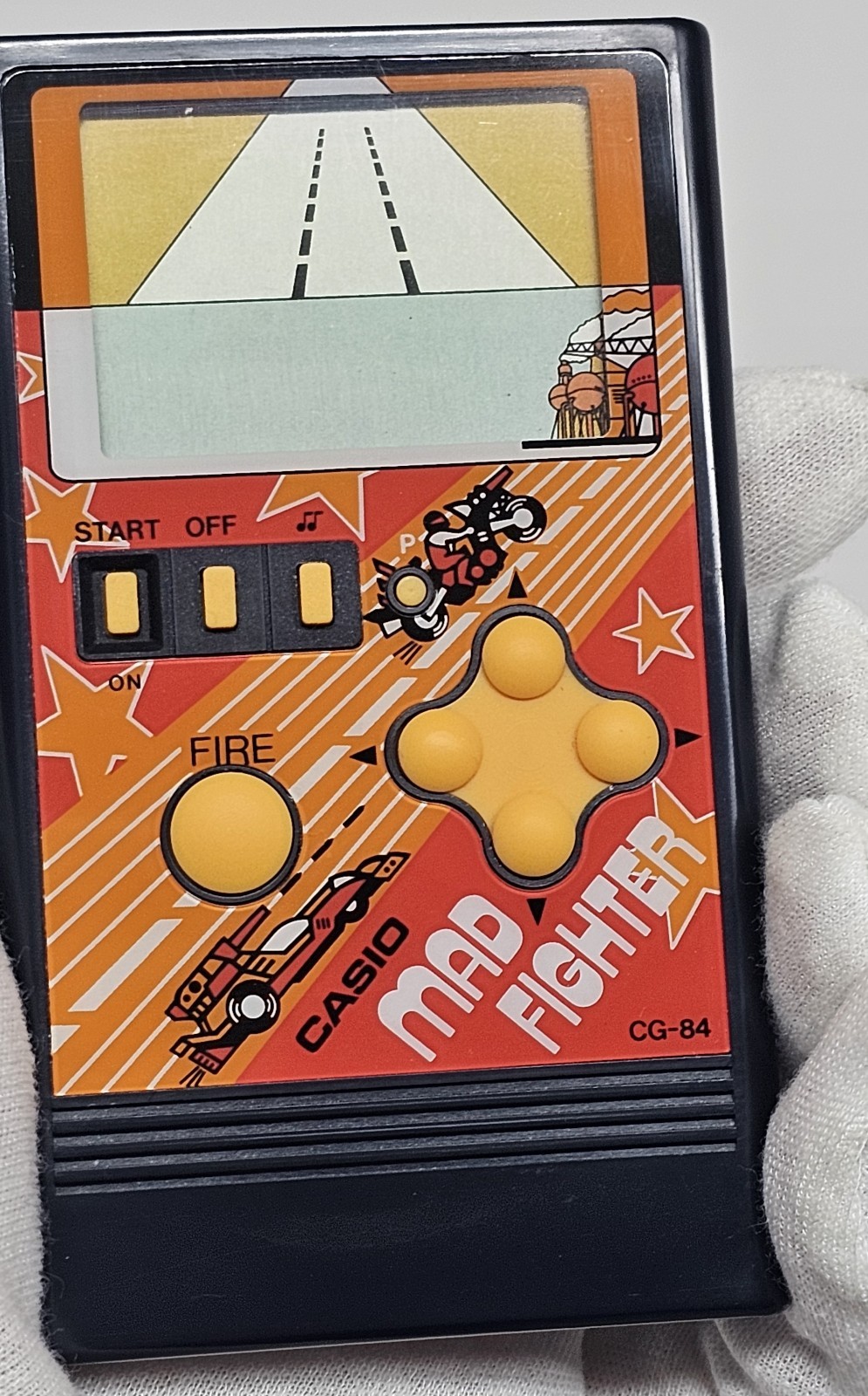 Casio Electronic Game Mad Fighter CG-84 Mint