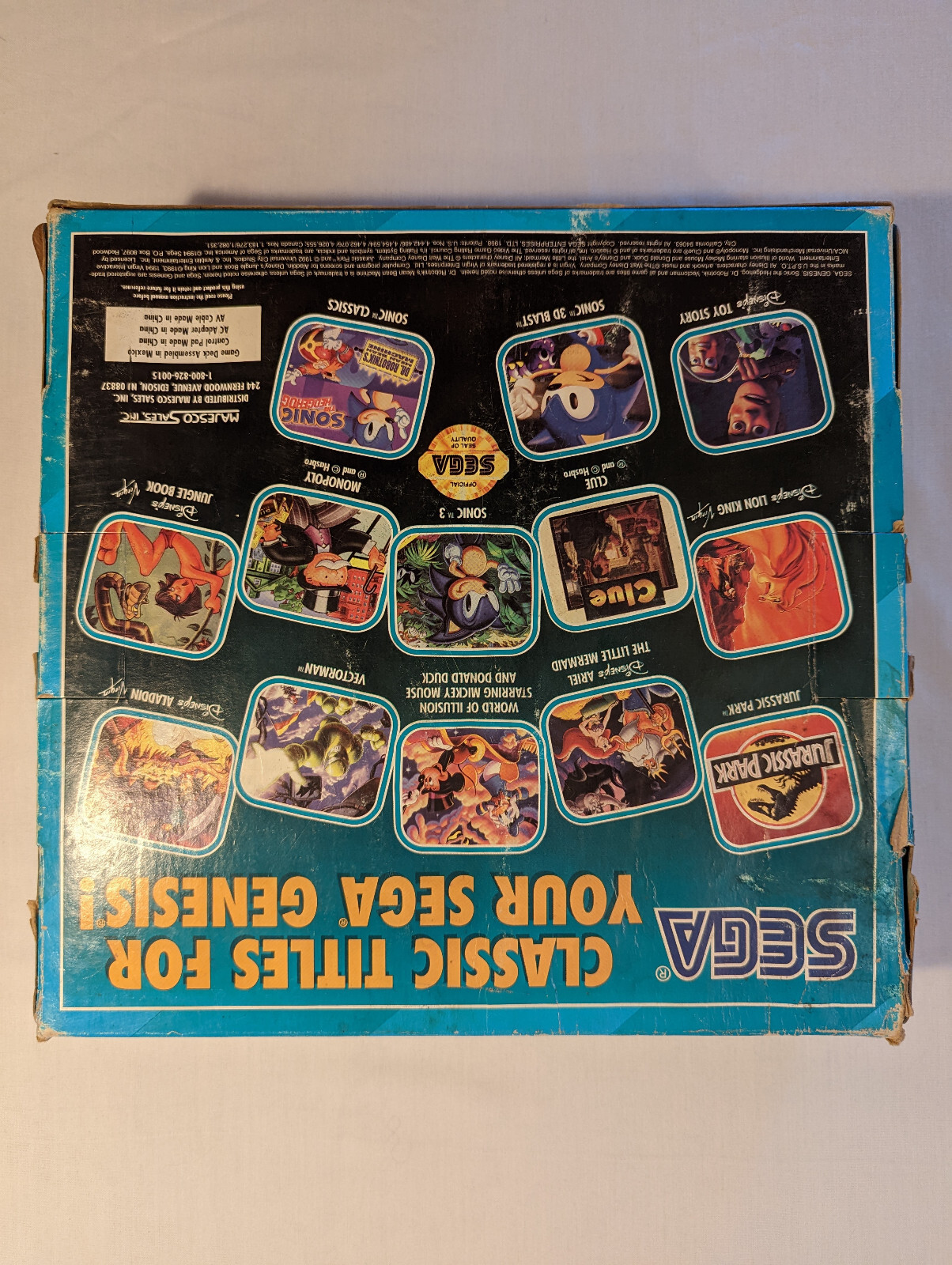 SEGA Genesis 3 Core System console model 3 Open Box LN Complete CiB READ