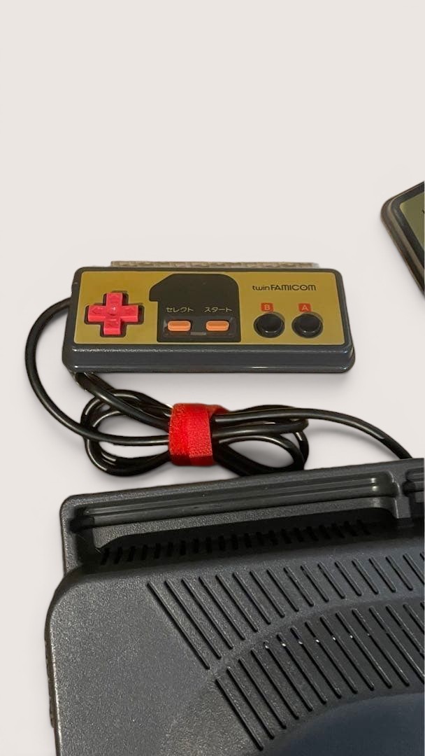 SHARP Twin Famicom AN-500B Tested Working Disk System Famicom Japan #306