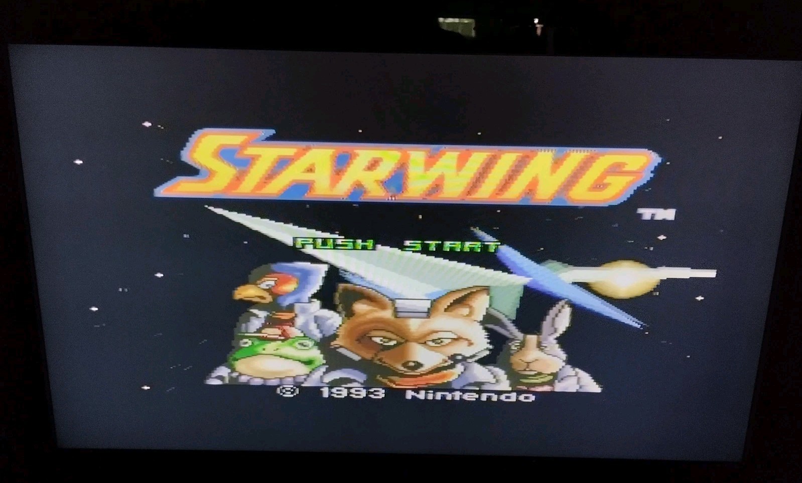 SNES SUPER NINTENDO STARWING Edition, SNSP-UKV SNSP-001 A Pal Version 1992 Japan