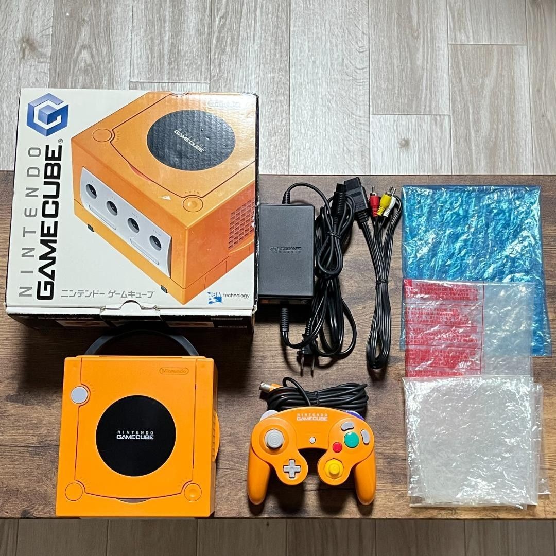 Nintendo GameCube Console Orange NTSC-J Japanese Boxed System Tested
