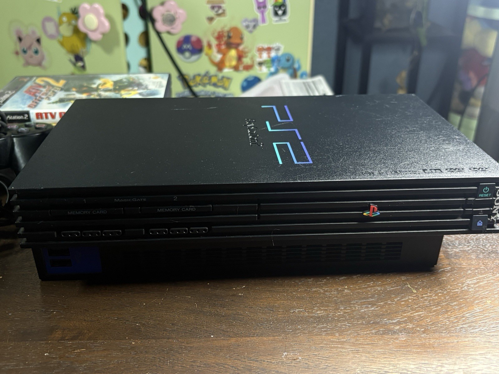 Sony PS2 scph-5001 bundle w/oem Controller,8mb memory card ,Final Fantasy X,ATV