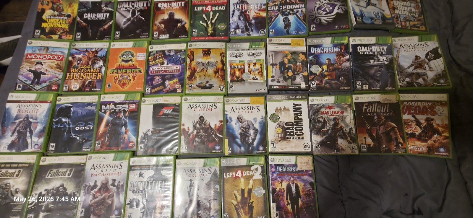 Microsoft Xbox One 500GB Console – Black With 47 Games