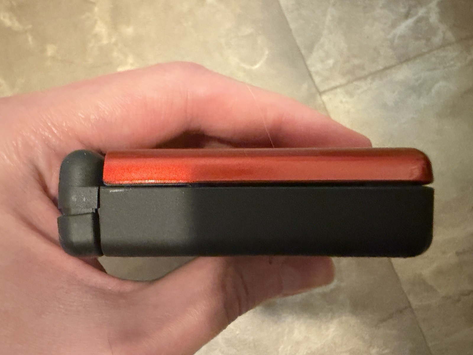 Nintendo DS Lite Crimson Handheld System – Red/Black TOUCH SCREEN BROKEN